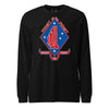1st Battalion 1st Marines Long Sleeve T-Shirt - BLACK
