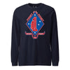 1st Battalion 1st Marines Long Sleeve T-Shirt - NAVY
