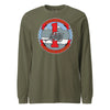 1st Battalion 10th Marines Long Sleeve T-Shirt - OD GREEN
