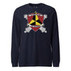 1st Battalion 12th Marines Long Sleeve T-Shirt - NAVY