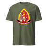 1st Battalion 2nd Marines T-Shirt - OD GREEN