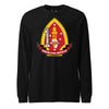 1st Battalion 2nd Marines Long Sleeve T-Shirt - BLACK
