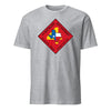 1st Battalion 23rd Marines T-Shirt - HEATHER GREY