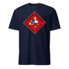 1st Battalion 23rd Marines T-Shirt - NAVY