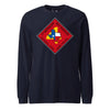 1st Battalion 23rd Marines Long Sleeve T-Shirt - BLACK