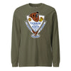 1st Battalion 24th Marines Long Sleeve T-Shirt - OD GREEN