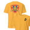 1st Battalion 26th Marines Back Print T-Shirt - GOLD