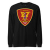 1st Battalion 27th Marines Long Sleeve T-Shirt - BLACK