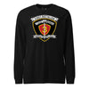 1st Battalion 3rd Marines Long Sleeve T-Shirt - BLACK