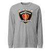 1st Battalion 3rd Marines Long Sleeve T-Shirt - HEATHER GREY