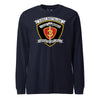 1st Battalion 3rd Marines Long Sleeve T-Shirt - NAVY