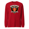 1st Battalion 3rd Marines Long Sleeve T-Shirt - RED