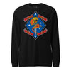 1st Battalion 4th Marines Long Sleeve T-Shirt - BLACK