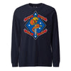 1st Battalion 4th Marines Long Sleeve T-Shirt - NAVY