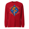 1st Battalion 4th Marines Long Sleeve T-Shirt - RED