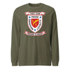 1st Battalion 7th Marines Long Sleeve T-Shirt - OD GREEN