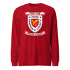 1st Battalion 7th Marines Long Sleeve T-Shirt - RED