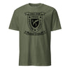 1st Battalion 7th Marines Subdued T-Shirt - OD GREEN