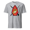 1st Battalion 8th Marines T-Shirt - HEATHER GREY