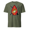 1st Battalion 8th Marines T-Shirt - OD GREEN