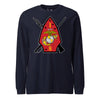 1st Battalion 8th Marines Long Sleeve T-Shirt - NAVY