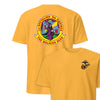 1st Battalion 9th Marines Back Print T-Shirt - GOLD