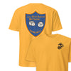 11th Motor Transport Battalion Back Print T-Shirt - GOLD