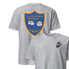 11th Motor Transport Battalion Back Print T-Shirt - HEATHER GREY