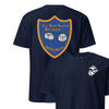 11th Motor Transport Battalion Back Print T-Shirt - NAVY