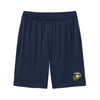 Eagle Globe & Anchor- Gold and Silver Logo Pocket Shorts - NAVY