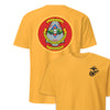 1st Light Armored Reconnaissance Battalion Back Print T-Shirt - GOLD