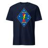 1st Tank Battalion T-Shirt - NAVY