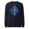 1st Tank Battalion Long Sleeve T-Shirt - NAVY