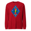 1st Tank Battalion Long Sleeve T-Shirt - RED