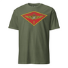 1ST Airwing Custom T-shirt- Leatherneck For Life - OD Green