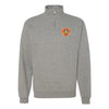 1st Battalion 26th Marines Quarter Zip Sweatshirt - Heather Grey