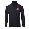 1st Light Armored Reconnaissance Battalion Performance Quarter Zip - Black