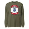 2nd Battalion 1st Marines Long Sleeve T-Shirt - OD GREEN