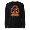 2nd Battalion 2nd Marines Long Sleeve T-Shirt - BLACK