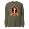 2nd Battalion 2nd Marines Long Sleeve T-Shirt - OD GREEN