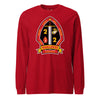 2nd Battalion 2nd Marines Long Sleeve T-Shirt - RED