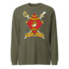 2nd Battalion 23rd Marines Long Sleeve T-Shirt - OD GREEN