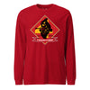 2nd Battalion 24th Marines Long Sleeve T-Shirt - RED