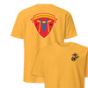 2nd Battalion 26th Marines Back Print T-Shirt - GOLD