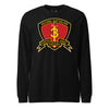 2nd Battalion 3rd Marines Long Sleeve T-Shirt - BLACK
