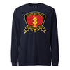 2nd Battalion 3rd Marines Long Sleeve T-Shirt - NAVY