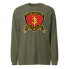 2nd Battalion 3rd Marines Long Sleeve T-Shirt - OD GREEN