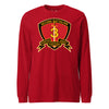 2nd Battalion 3rd Marines Long Sleeve T-Shirt - RED