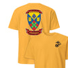 2nd Battalion 5th Marines Back Print T-Shirt - GOLD