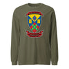 2nd Battalion 5th Marines Long Sleeve T-Shirt - OD GREEN